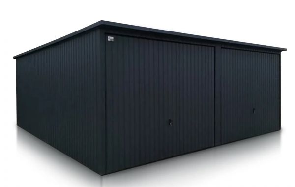 Сборный усиленный металлический гараж 6x5 м