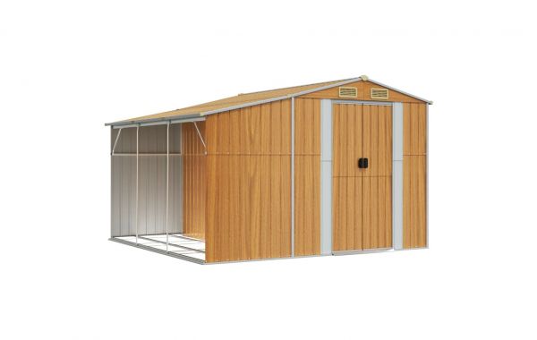 Сарай с дровником 300х300х200 см