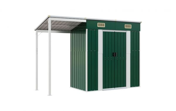 Дровник с хозблоком 300х100х200 см