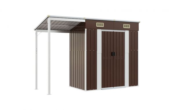 Дровник с хозблоком 300х100х200 см